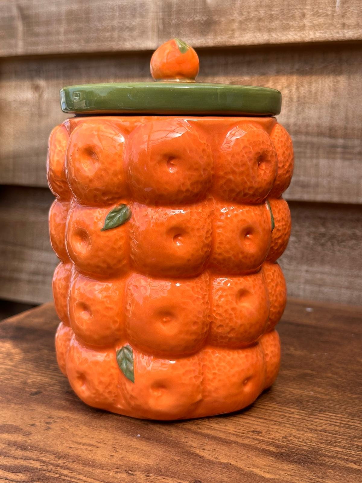 Orange Citrus 3D Jar 13cm