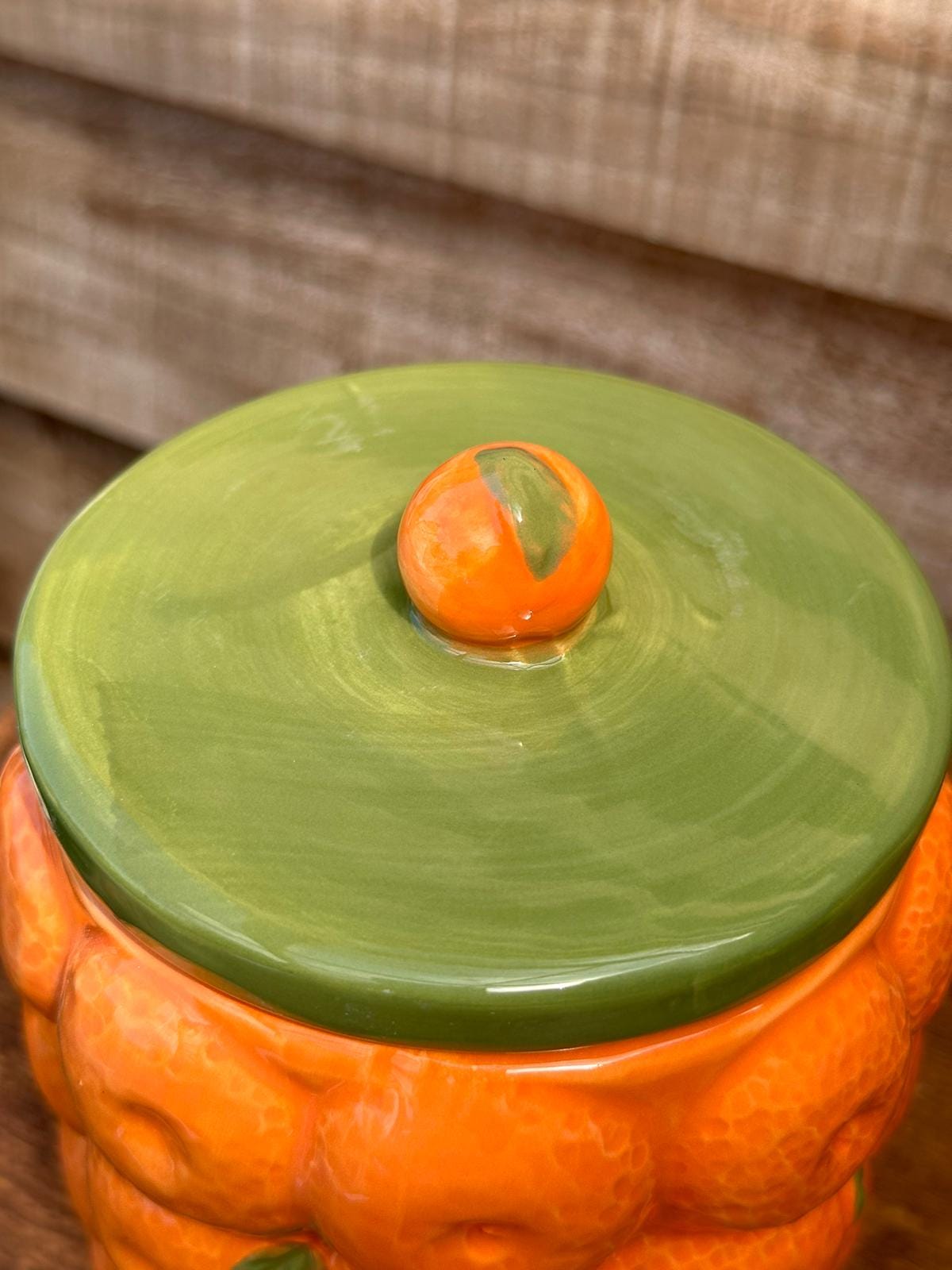 Orange Citrus 3D Jar 13cm