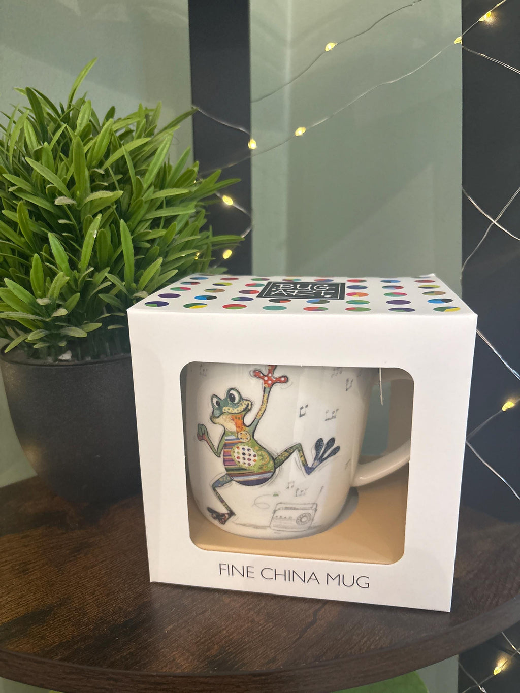 Bug Art Freddy Frog Mug