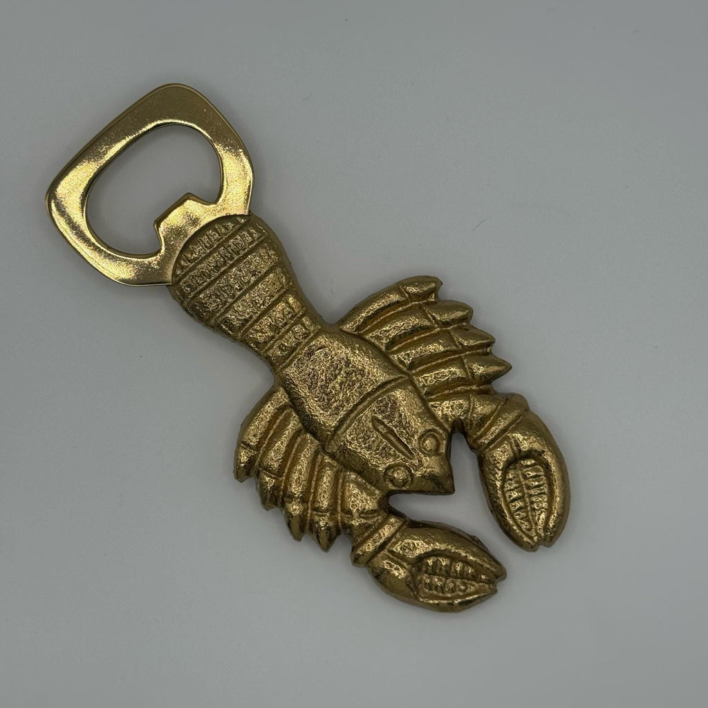Gold Lobster Bottle Opener