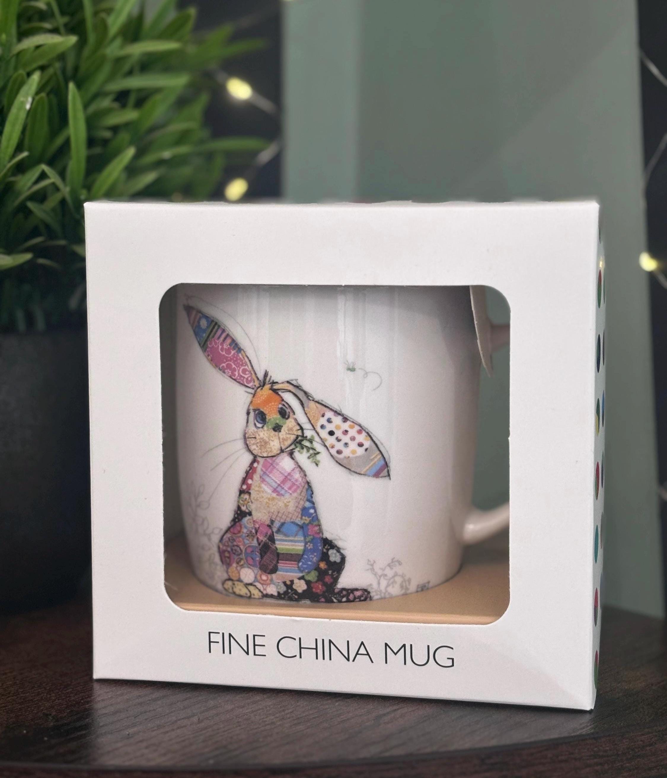 Bug Art Binky Bunny Mug