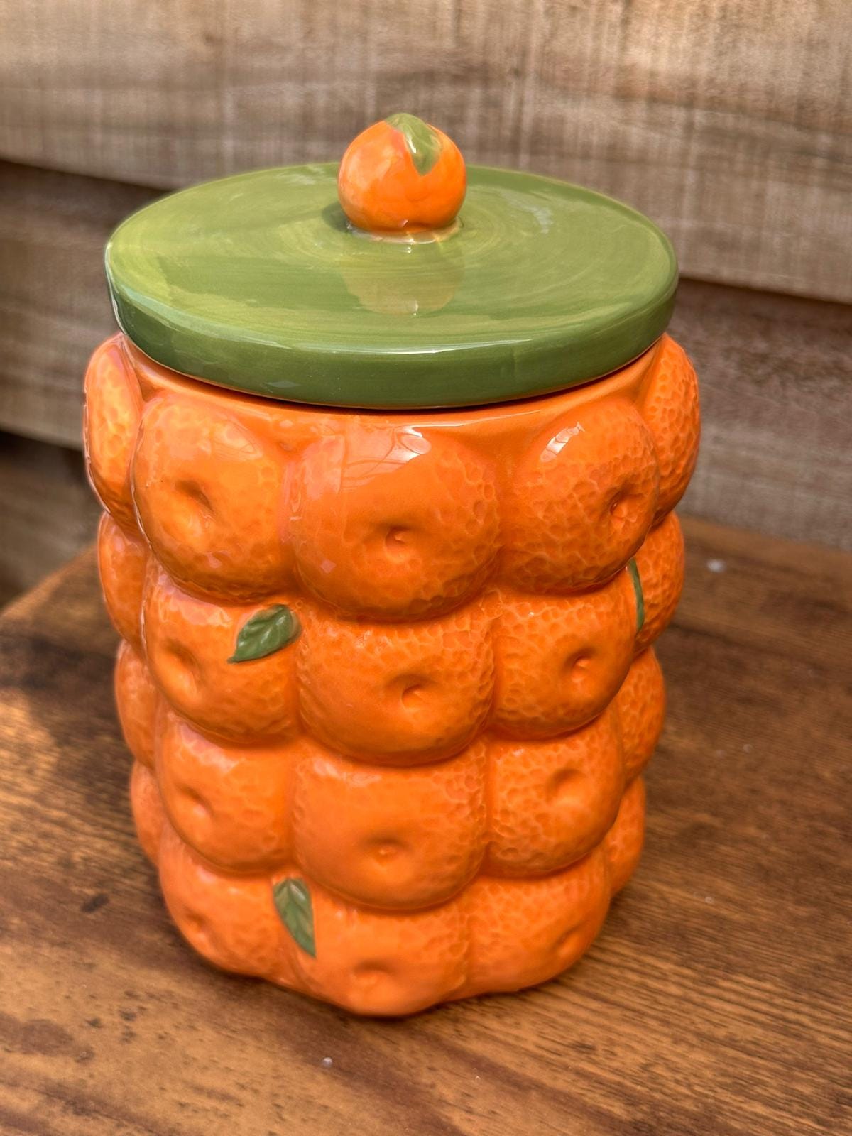 Orange Citrus 3D Jar 13cm