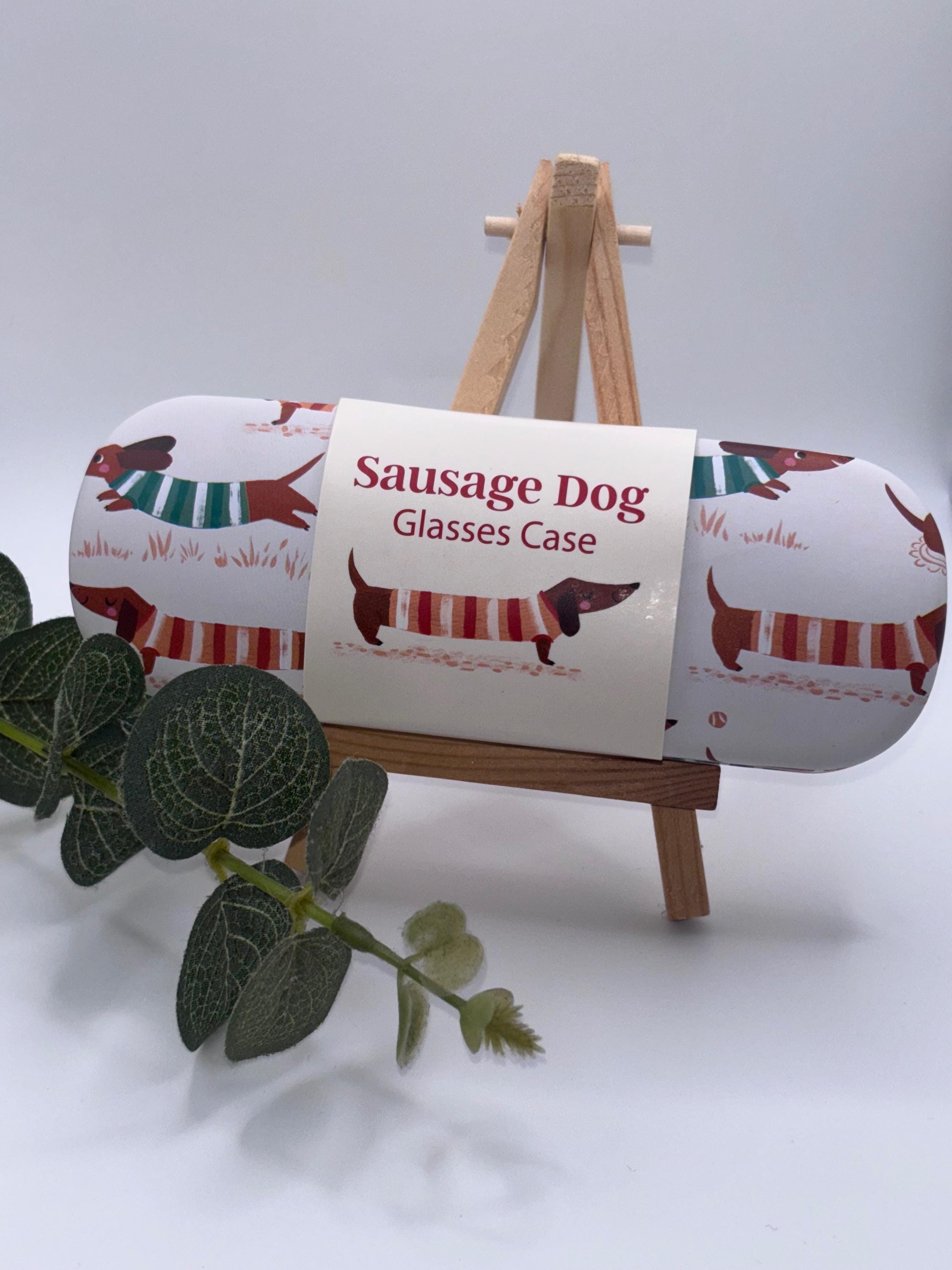 Sausage Dog Glasses Case & Cloth