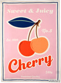 Cherry Cotton Tea Towel - Colourful Home Decor/BBQ/Summer
